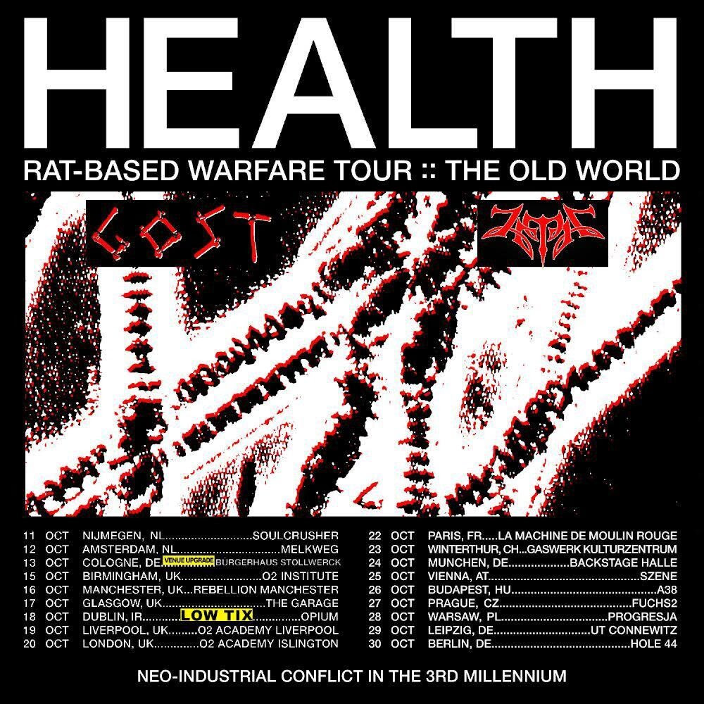 Bowling For Soup Announce 'A Hangover You Don't Deserve' 20th Anniversary UK Dates 2 HEALTH UK Tour 2024