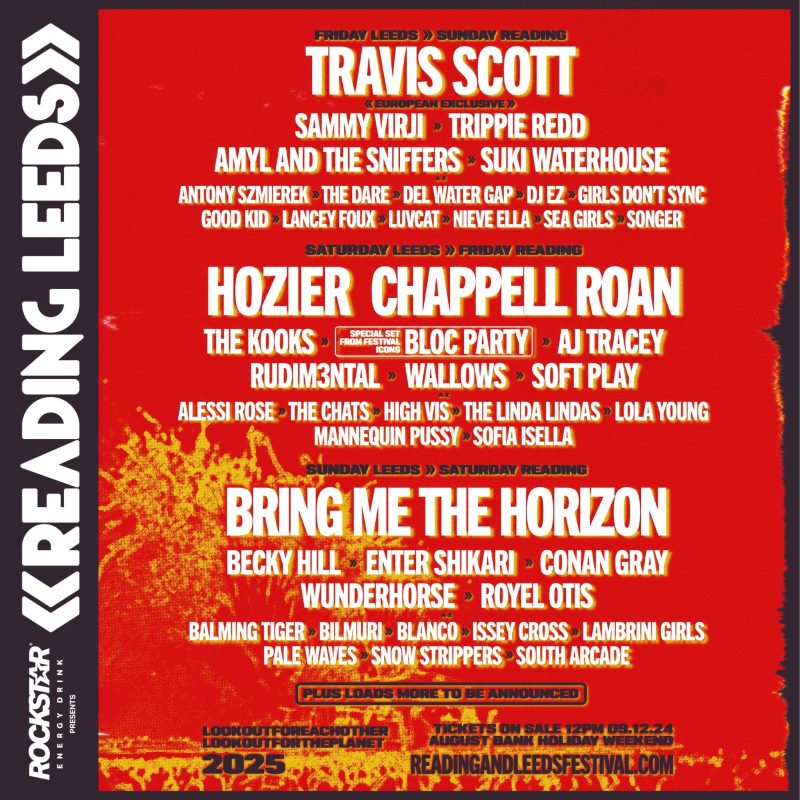 Reading and Leeds Festival 2025 First Announcement