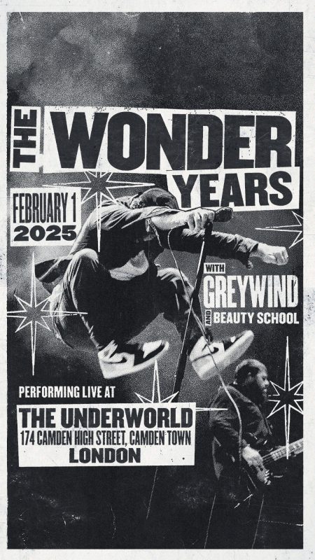 The Wonder Years Announce Intimate London Show 1 The Wonder Years_Underworld