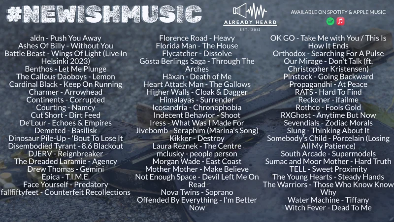 #NewishMusic 16.3.25