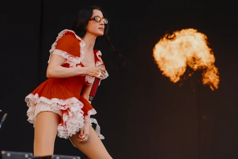 Poppy at Download Festival 2025. Photograph by Danny North and Download Festival.