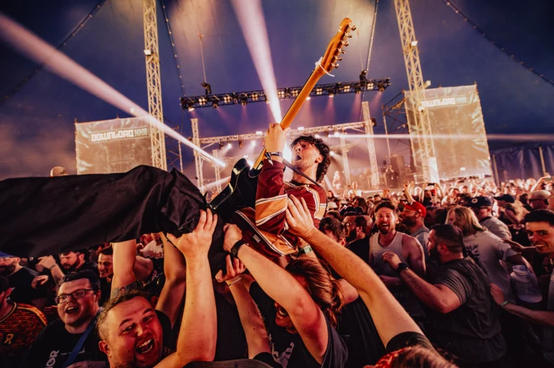 Unpeople at Download Festival 2025. Photograph by Matt Higgs and Download Festival.