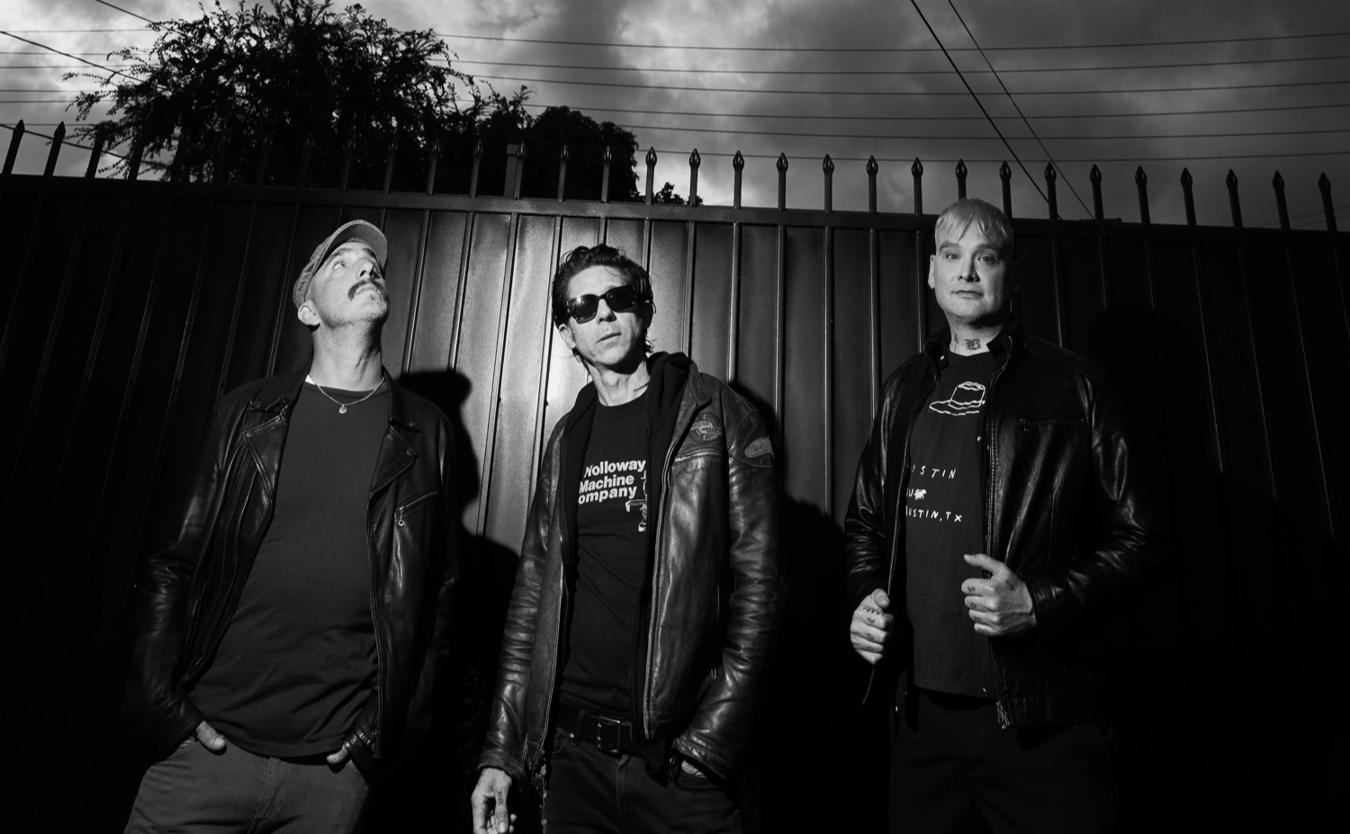 Alkaline Trio promotional photograph cropped. Photographer Jonathan Weiner
