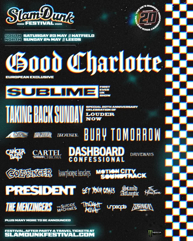 Slam Dunk Festival Prepares to Celebrate 20th Anniversary; 23 Bands Announced Slam Dunk Festival News