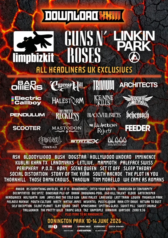 Download Festival Adds Scooter to 2026 Line-Up Download Festival News
