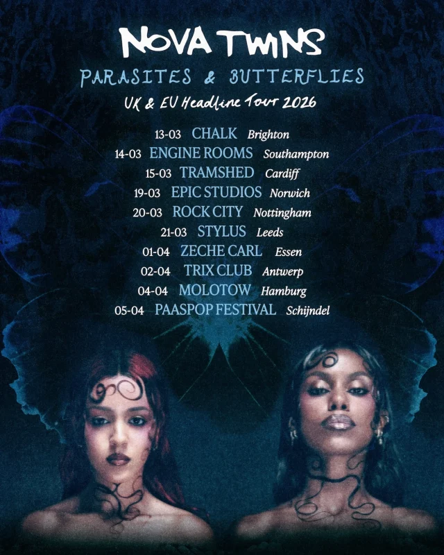 Nova Twins UK and European Tour 2026