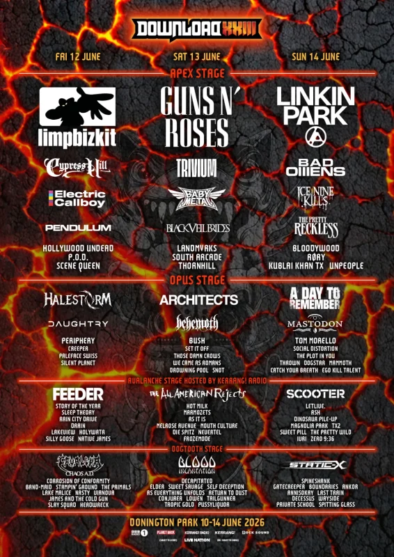 14 New Names Added to Download Festival 2026 1 14 New Names Added to Download Festival 2026 Download Festival News