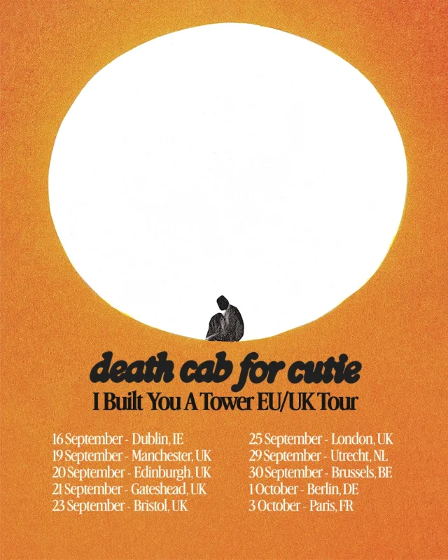 Death Cab for Cutie Announce New Album and UK Tour Dates 2 Death Cab For Cutie 2026 UK Tour