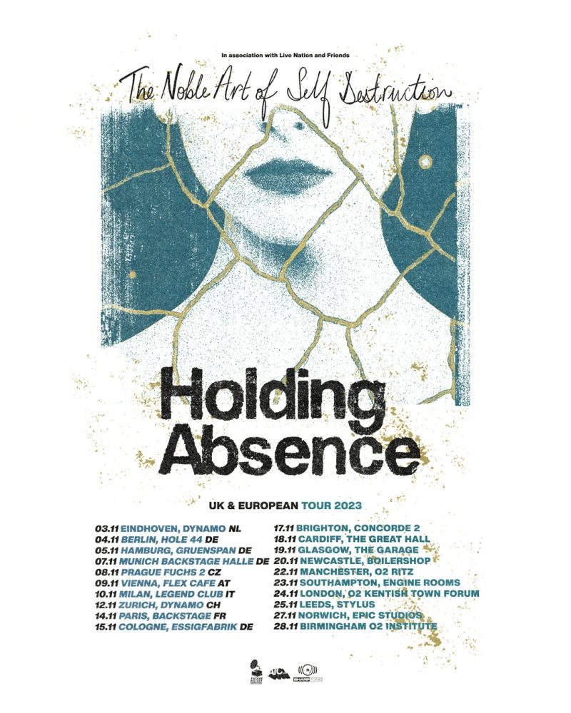 holding absence uk:eu tour november 2023