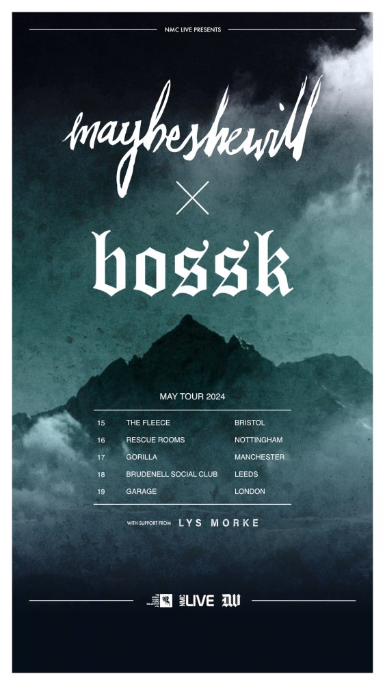 Maybeshewill & Bossk Tour poster