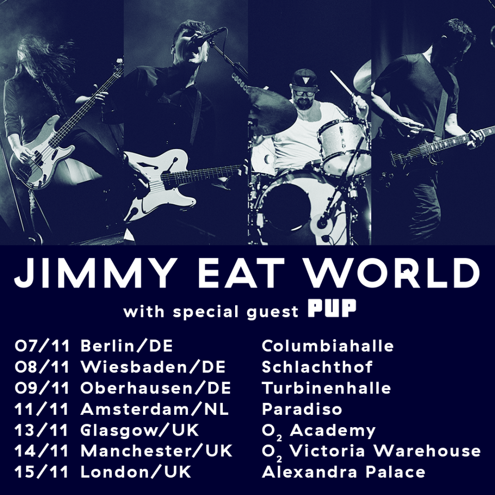 Jimmy Eat World UK tour 2024