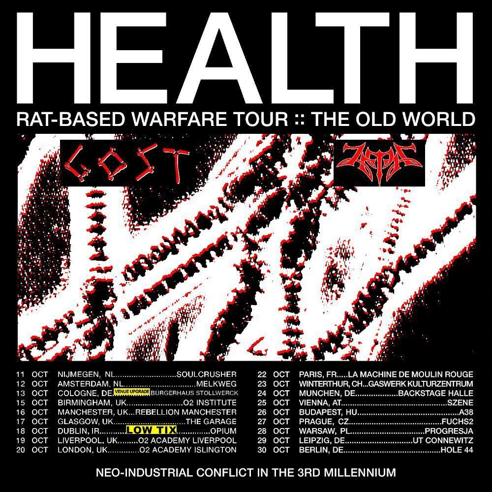 HEALTH UK Tour 2024