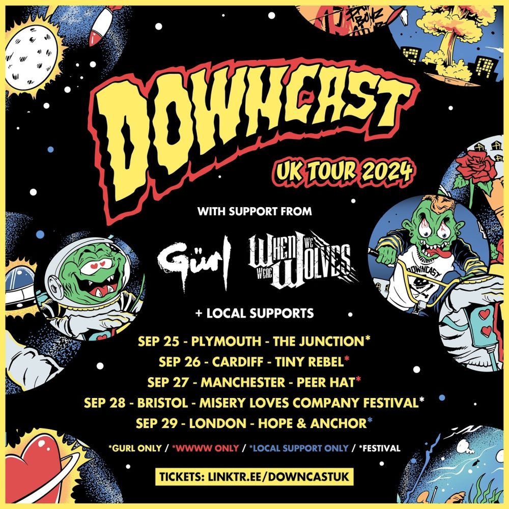 Downcast UK Tour