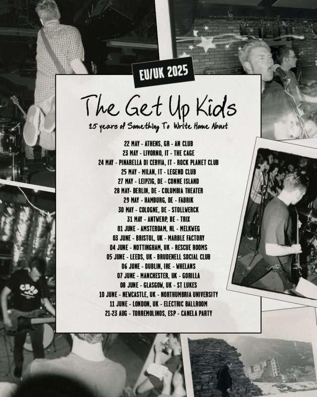 The Get Up Kids UK/EU Tour 2025