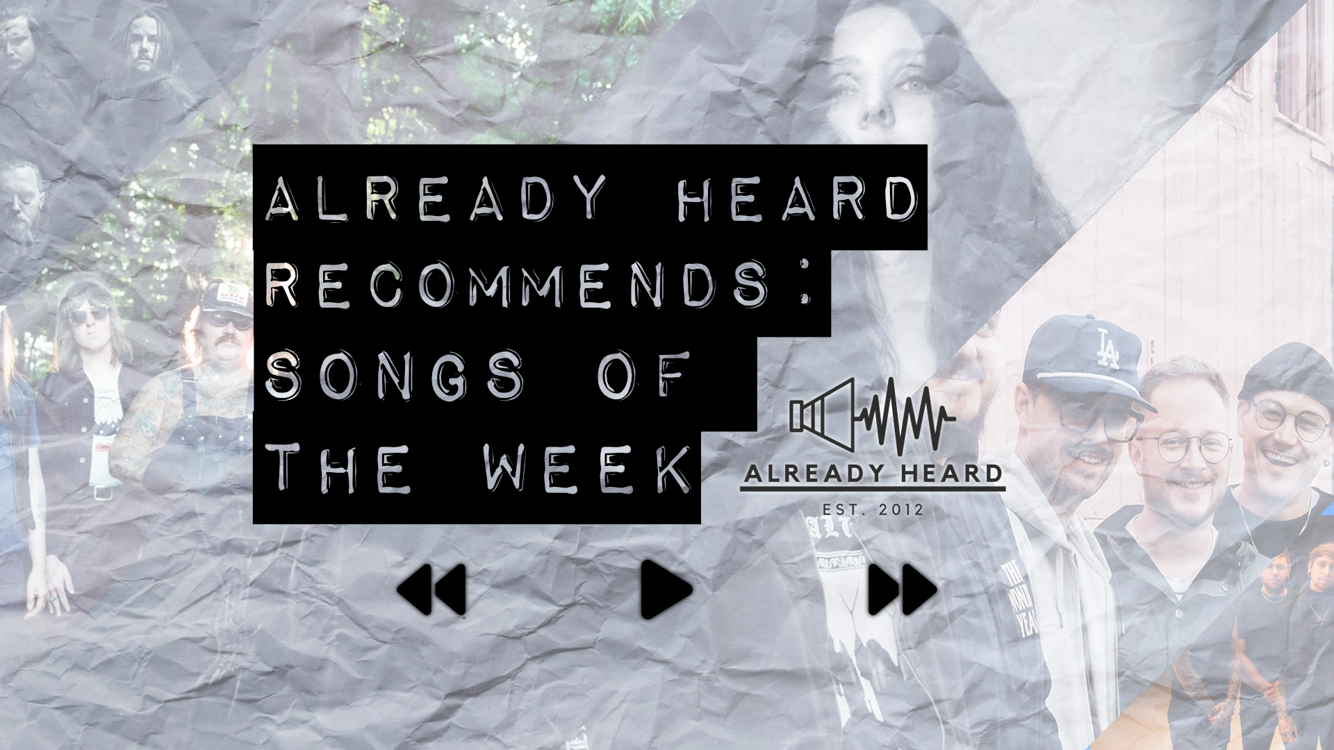 Already Heard Recommends: Songs of the Week (11/05/2025)