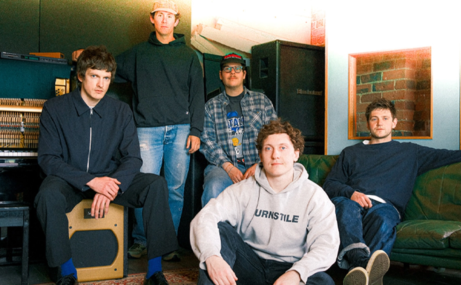 Basement studio photo cropped by Ed Mason