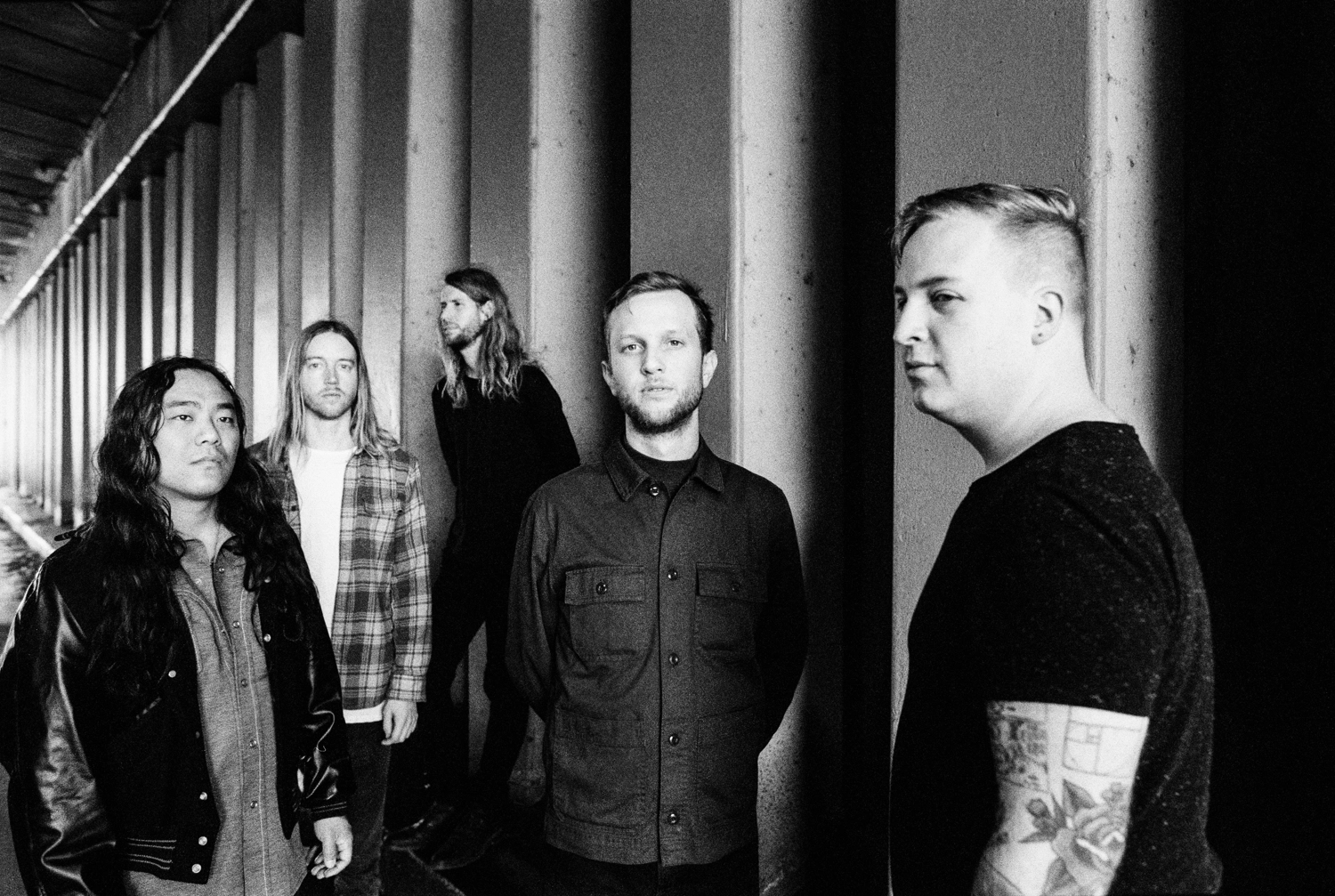La Dispute promo photo by Pooneh Ghana
