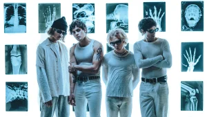 Leap band promotional photography by Liam Maxwell
