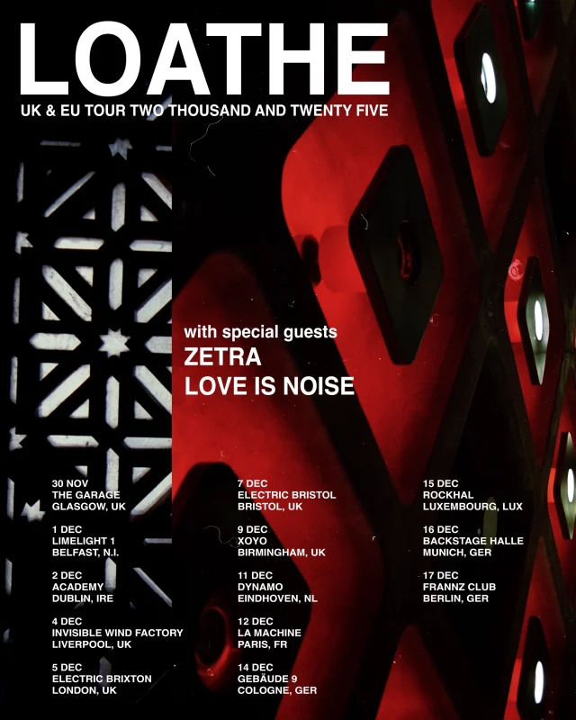 Loathe UK:EU Tour 2025
