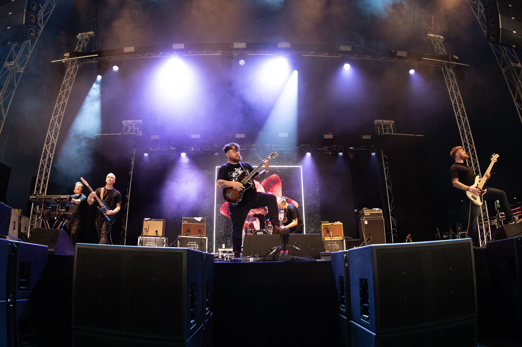 We Lost The Sea at ArcTanGent Festival 2025. Photograph by Abbi Draper-Scott.