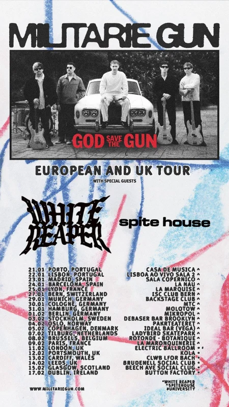 Militarie Gun UK EU 2025 Tour
