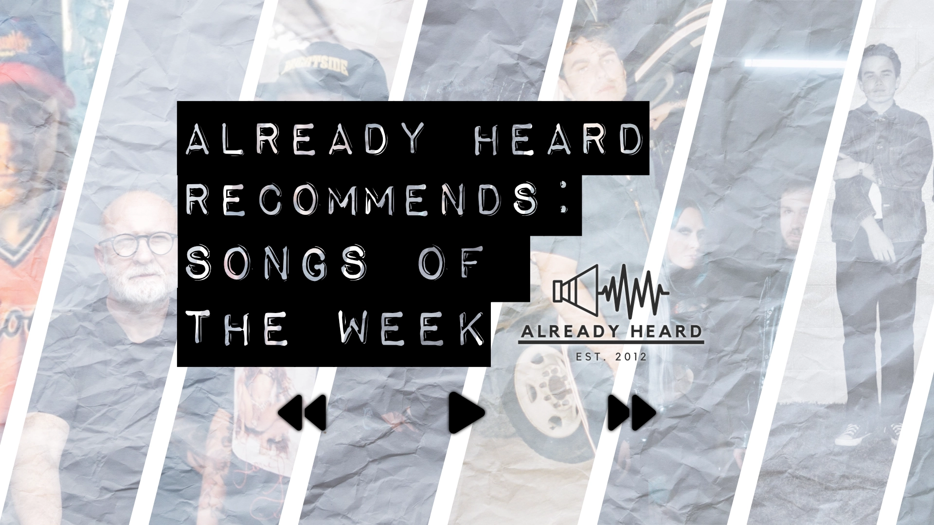 Already Heard Recommends: Songs of the Week (19/10/2025)