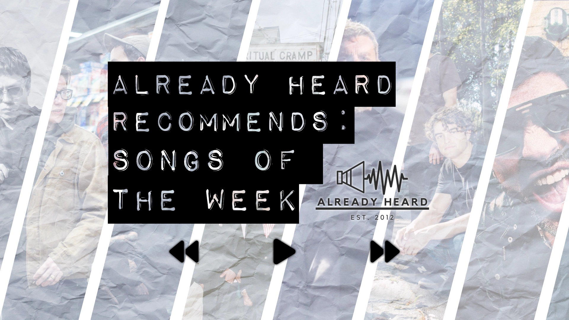 Already Heard Recommends: Songs of the Week (26/10/2025)
