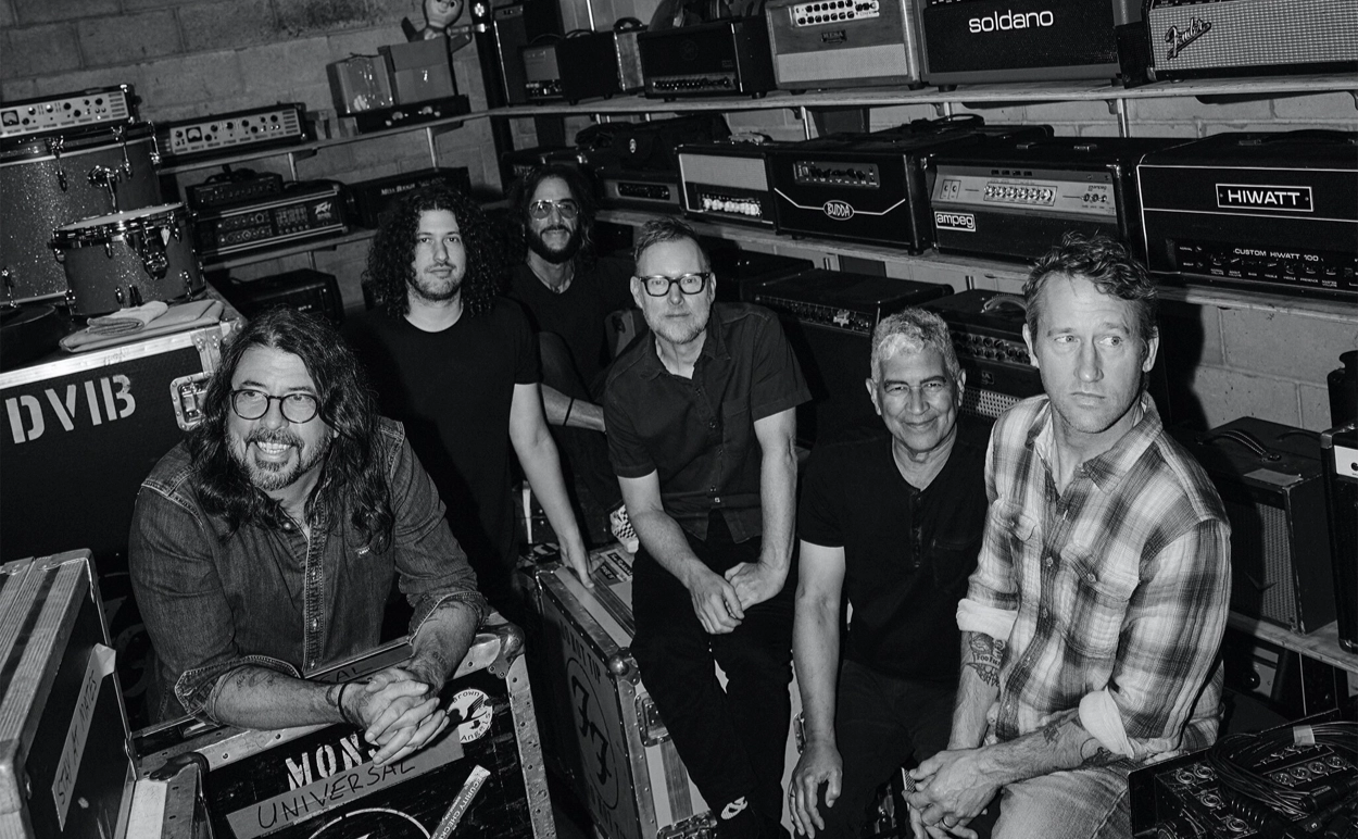 Foo Fighters promotion photograph by Elizabeth Miranda