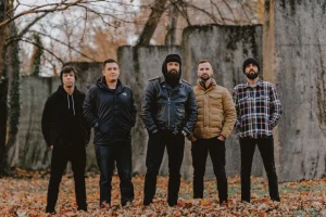 August Burns Red promotional photograph by Paxton Powell. Supplied by Good As Gold Group.