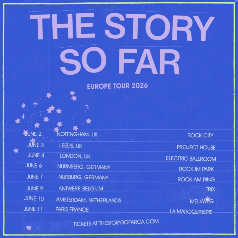 The Story So Far UK tour 2026