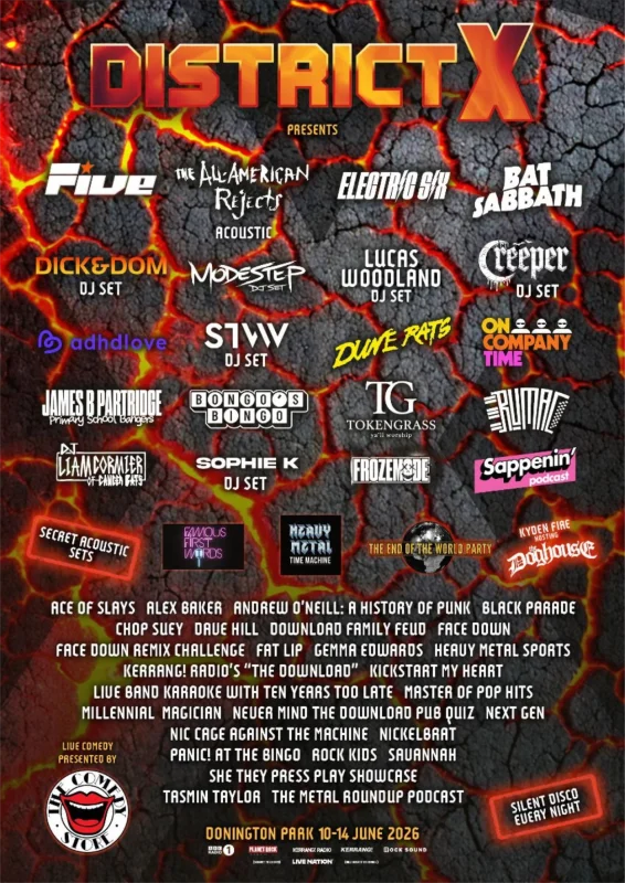 DOWNLOAD FESTIVAL 2026 District X