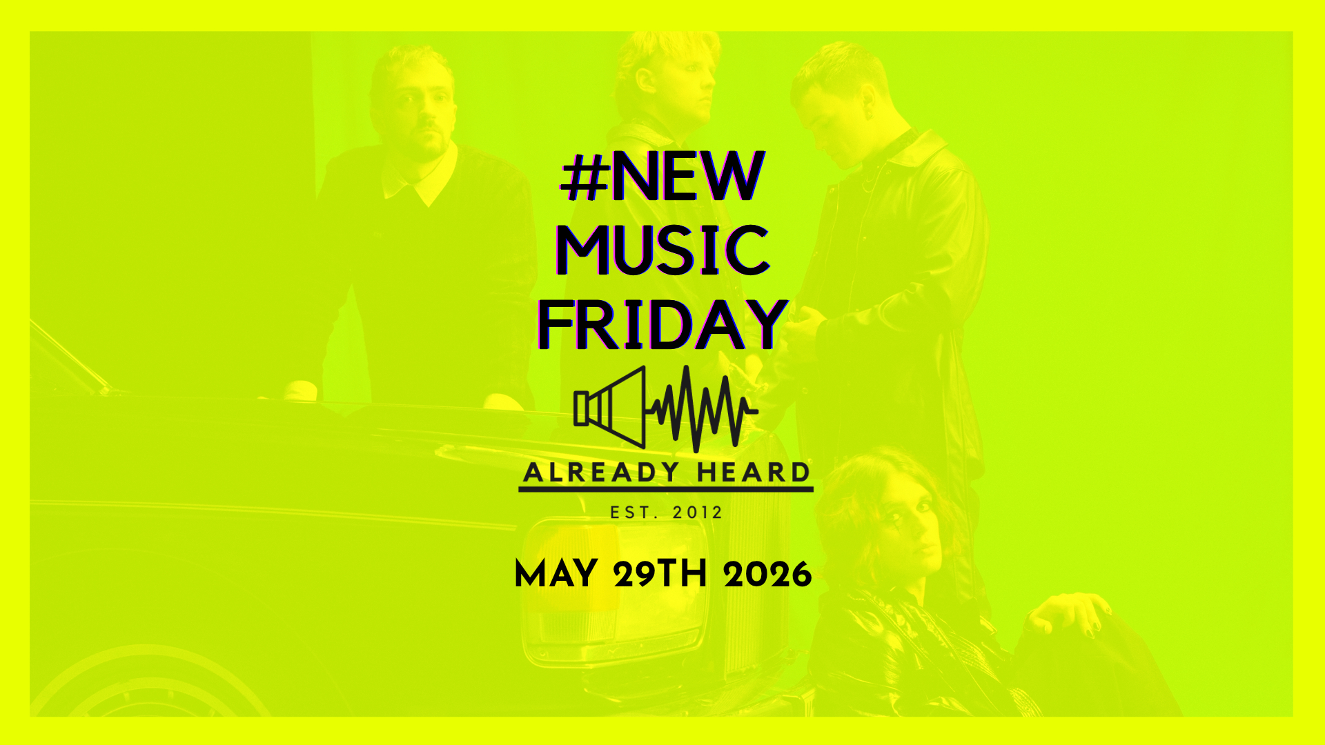 NewMusicFriday May 29th 2026 featuring Static Dress