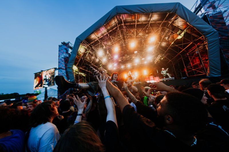 Malevolence at Slam Dunk Festival South 2026. Photo by niamhlouphotos