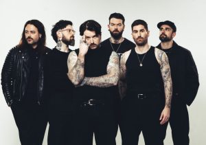 Bury Tomorrow 2026. Photo credit SUEDE. Supplied by Turn the Page