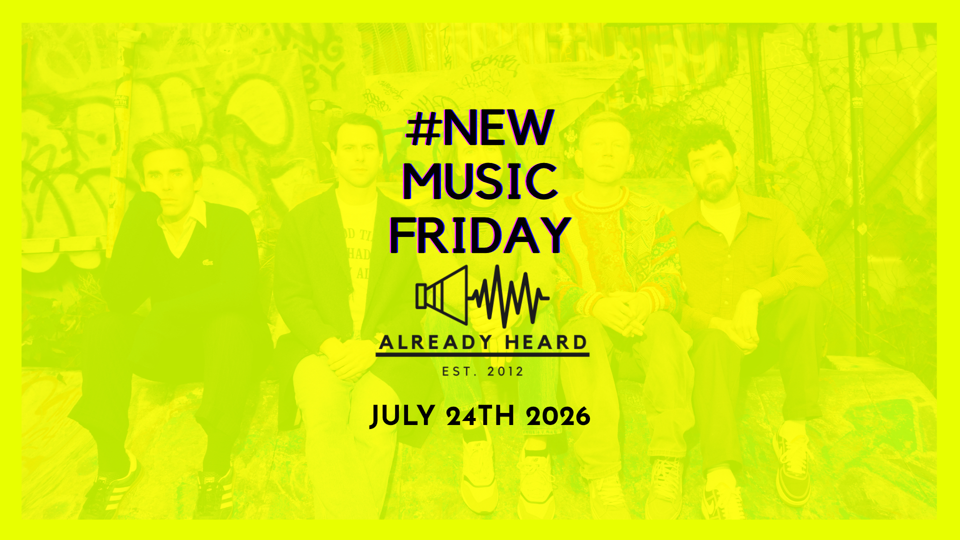 #NewMusicFriday July 24th 2026