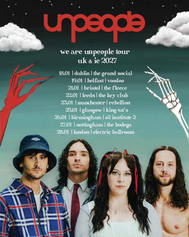 unpeople headline 2027 tour poster